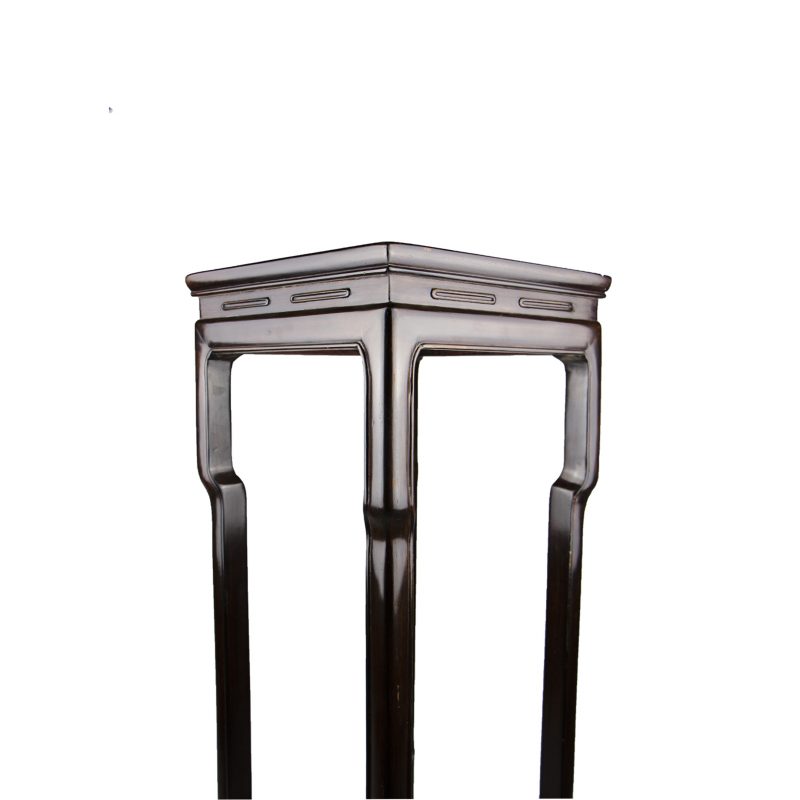 Chinese Wooden Curved High Legs Display Stand