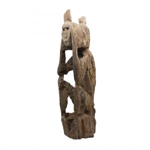 Wooden Jaraï Sculpture From Viêtnam